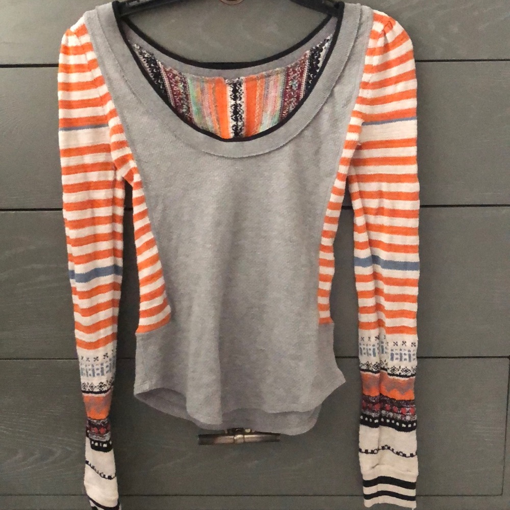 Free People long-sleeved shirt. Only worn once.